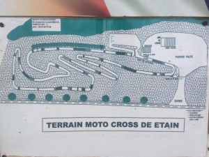 Etain, France track map